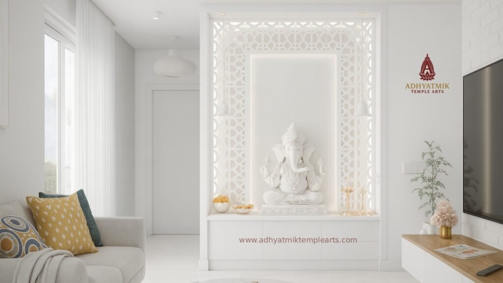 Luxury corian mandir img9- adhyatmik temple arts