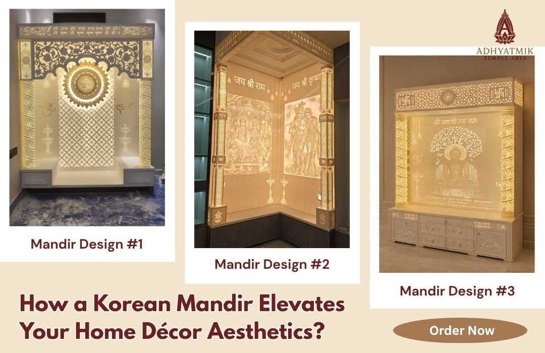 How a Korean Mandir Elevates Your Home Décor Aesthetics?
